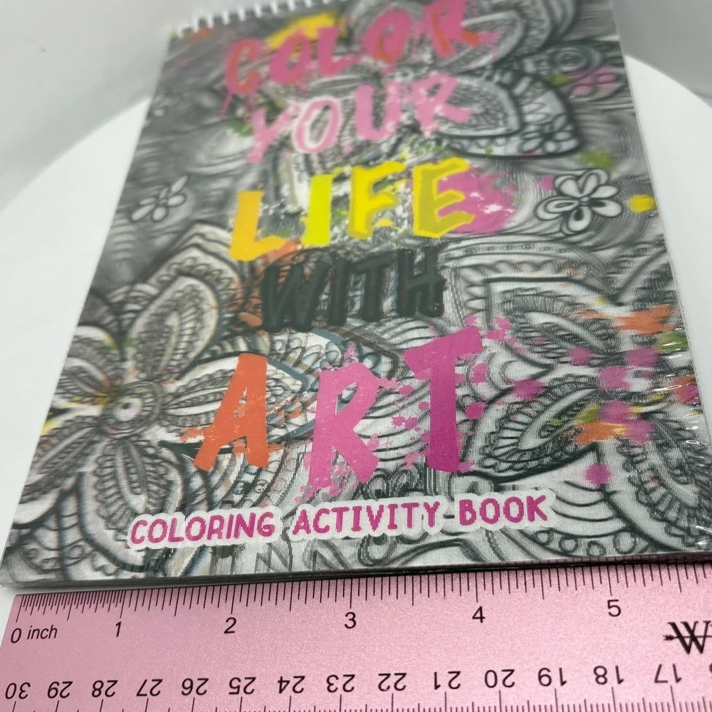 Coloring Activity‎ Book Iscream Color Your Life With Art 96 Pages NEW